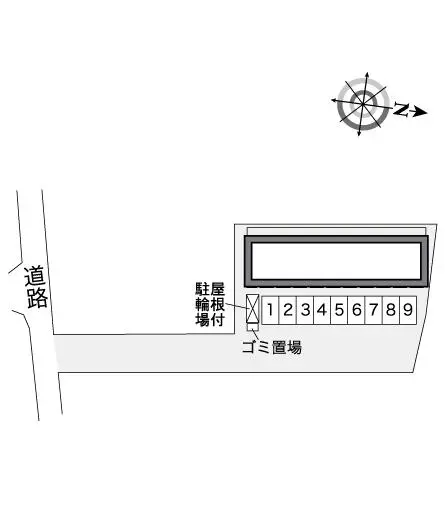 新居浜市外山町 月極駐車場